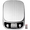 GRAM PRES Food Kitchen Scale Digital Weight Grams and Oz，Professional Small Digital Kitchen Food Scales 3kg/0.1g for Weight Loss