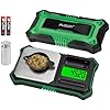 Fuzion Digital Pocket Scale, 200g x 0.01g Jewelry Gram Scale, 6 Units Conversion, LCD Back-Lit Display, Use for Jewelry/Medicine/Food/Powder/Herb(Battery Included)