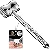 Meat Tenderizer Mallet Stainless Steel, Meat Hammer Tenderizer with New Heart Design, Kitchen Meat Mallet for Chicken, Veal Cutlet, Steak, Meat Pounder Flattener, Non-Slip Grip with 5 years Warranty