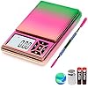 GRAM PRES Digital Pocket Scale 300g/0.01g Accuracy，Small Jewellery Coin Powder Scale Digital Gram and Oz with 50g Cal Weights，Digital Gram Scale