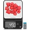Kitchen Scale, Big Display Food Scales for Kitchen, 11lb/0.005oz Capacity Accurate Scale for Baking, Cooking, Food Scale, 2xAAA Batteries Included