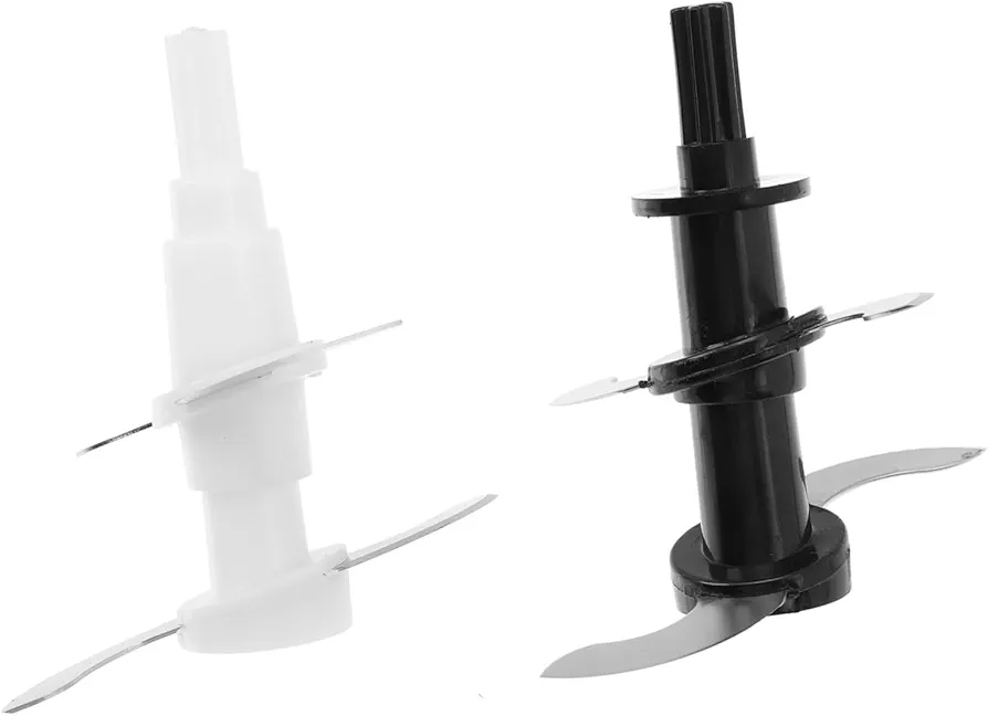 VOSAREA 1set Meat Grinder Tool Bit Meat Grinder Blades Electric Meat Grinder Meat Mincer Blades Blender Blades Meat Grinder Plate Blades Meat Mincer Cutting Blades Abs 2pcs