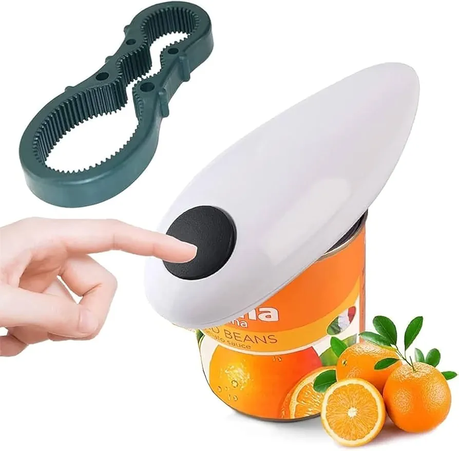 Automatic Opener Tool Cordless Battery Operated One Touch Can Opener Automatic Jar Tin Bottle Opener