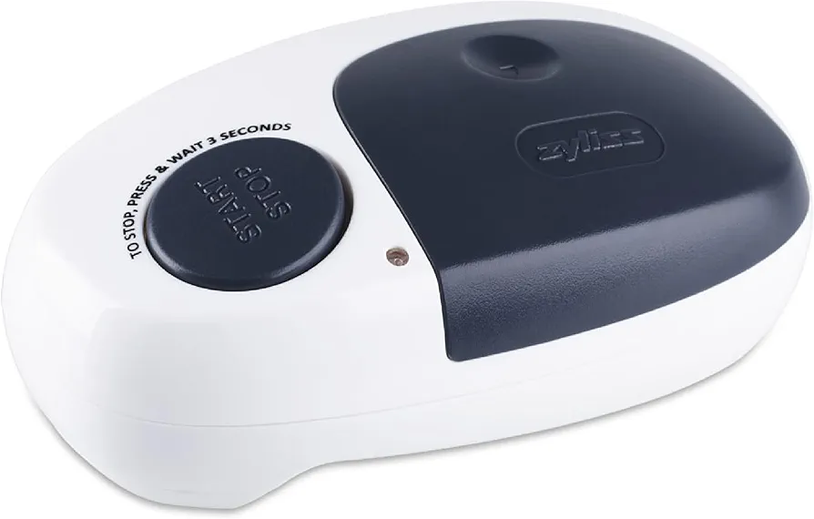 Zyliss Easican Electric Can Opener - Gifts for Cooks - Culinary Chef Gift - Battery-Operated Can Opener - Hands-Free Can Opener for Smooth Edges - Portable Kitchen Gadget - Electric Can Opener Tool