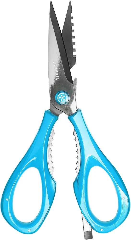 Heavy Duty Kitchen Scissors All Purpose Kitchen Shears, Dishwasher Safe Japanese Food Scissors Come Apart, Titanium Plated Poultry Shears