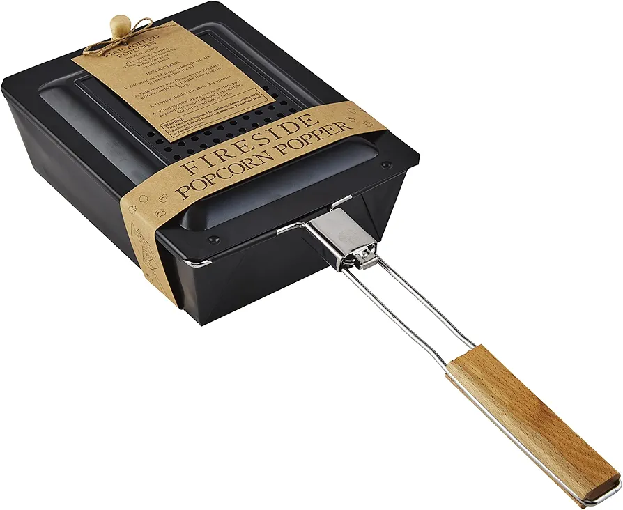 Mud Pie Fireside Popcorn Popper