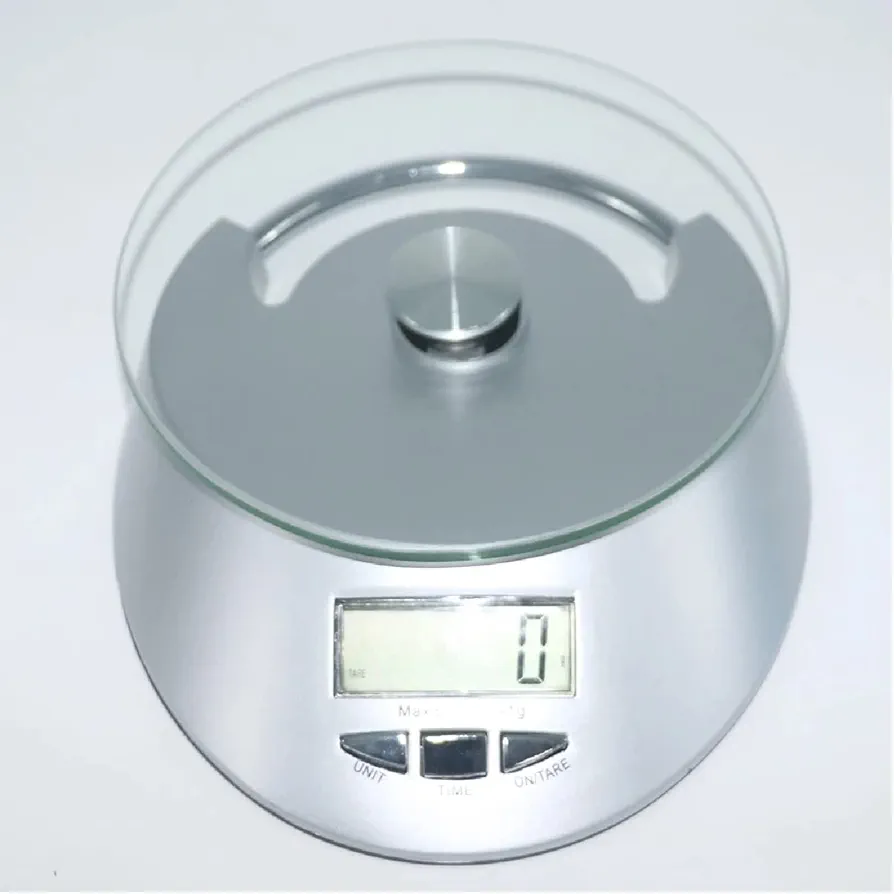 Electronic Digital Kitchen Scale Glass Top Food Diet Scale Home Household Tool