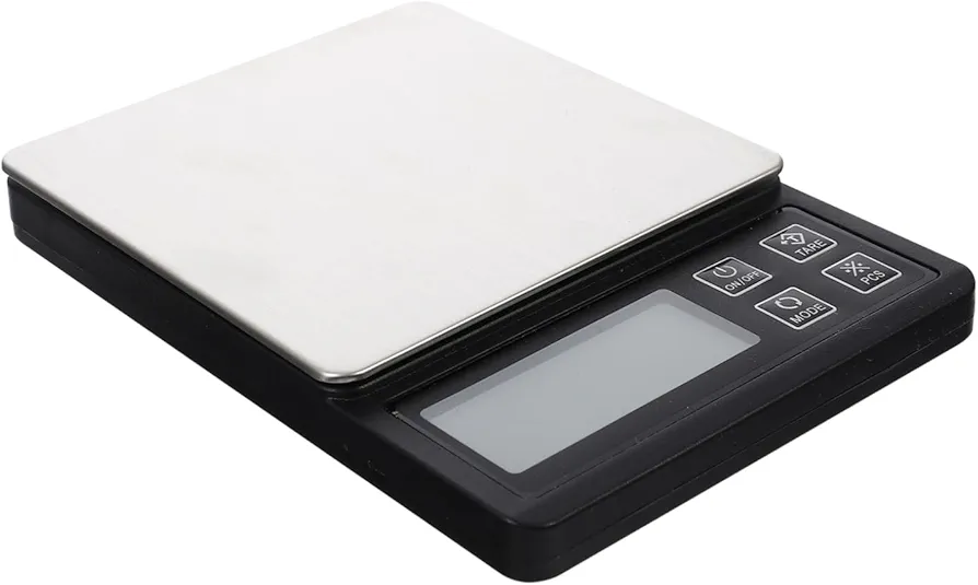 Mikinona 1 Set Electronic Scale Food Kitchen Scale Kitchen Accessory Food Weight Scale Professional Food Scale Kitchen Scales Digital Multitools Scale for Packages Portable Gram Scale Abs