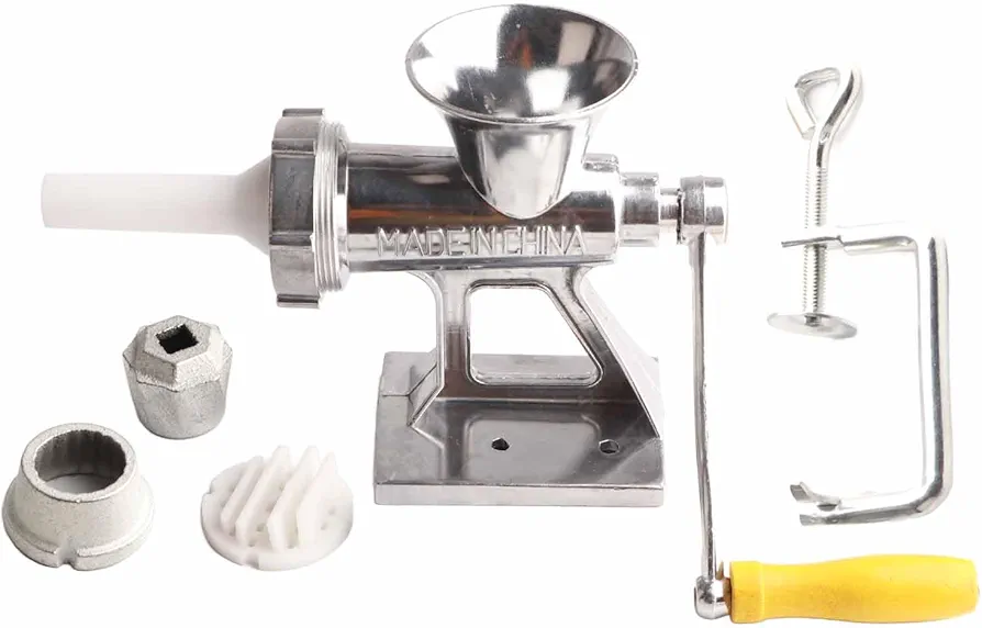 Household Kitchen Manual Meat Grinder - Hand Crank Meat and Vegetable Mincer Meat Mincer Meat Grinding Machine Hand Crank Meat Grinder