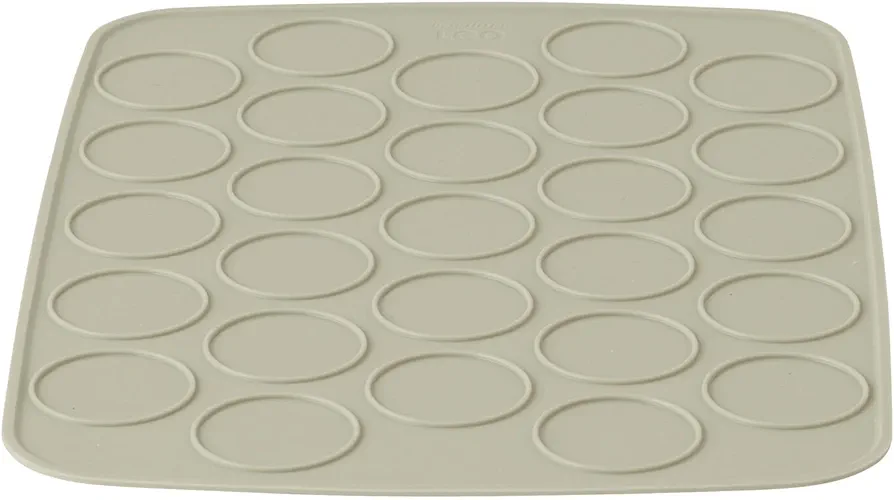 BergHOFF Balance Nonstick Silicone Cookie Baking Mat/Sheet 12.5"x 9", Rectangular, Heat-resistant, Food Safe, Even Bake, For Macaroon, Pastry, Buns, Rollable, Reusable, Quick Release
