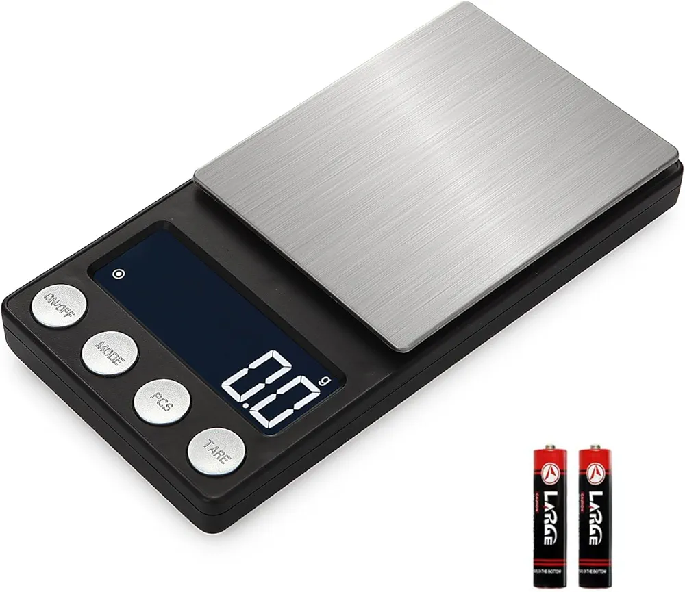 Food Scale,DGJOYZEE Kitchen Scale, 1000g/0.1g Precision Scale, Multifunctional Digital Scale with LCD Display