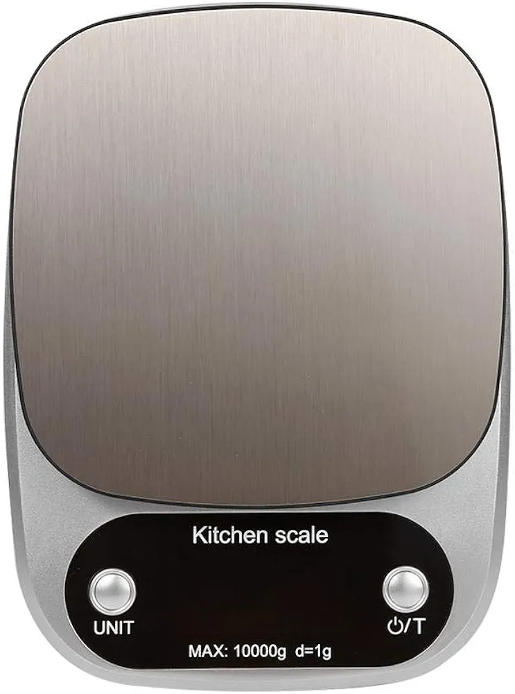 Taidda Kitchen Food Scale, Kitchen Electronic Food Scale 10Kg/1G Digital Lcd Food Die Calculation Weighting Balance Scale Without Battery