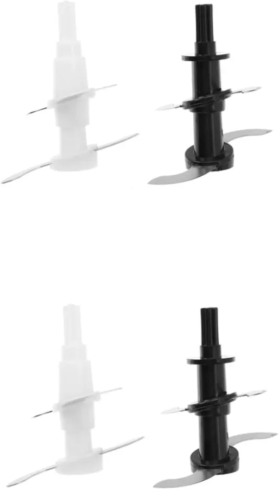 Zerodeko 2sets Meat Grinder Tool Bit Meat Mincer Cutting Blades Meat Mincer Blades Meat Grinder Blades Blender Blades Meat Grinder Plate Blades Electric Meat Grinder Abs 2pcs*2