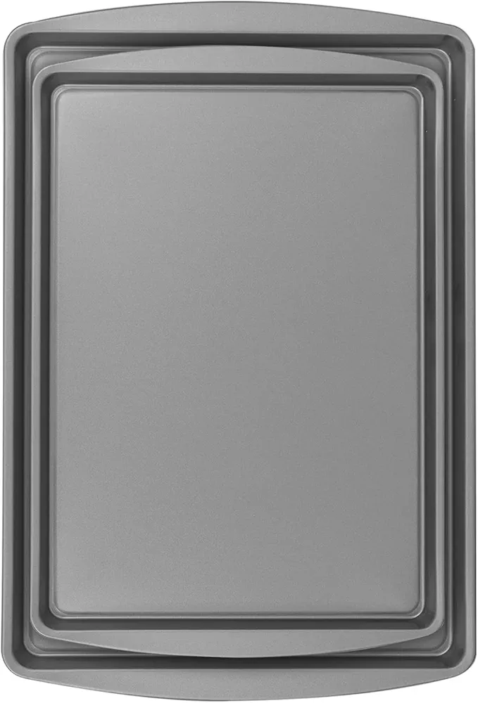 OvenStuff Medium and Large Cookie Sheet Pan Set