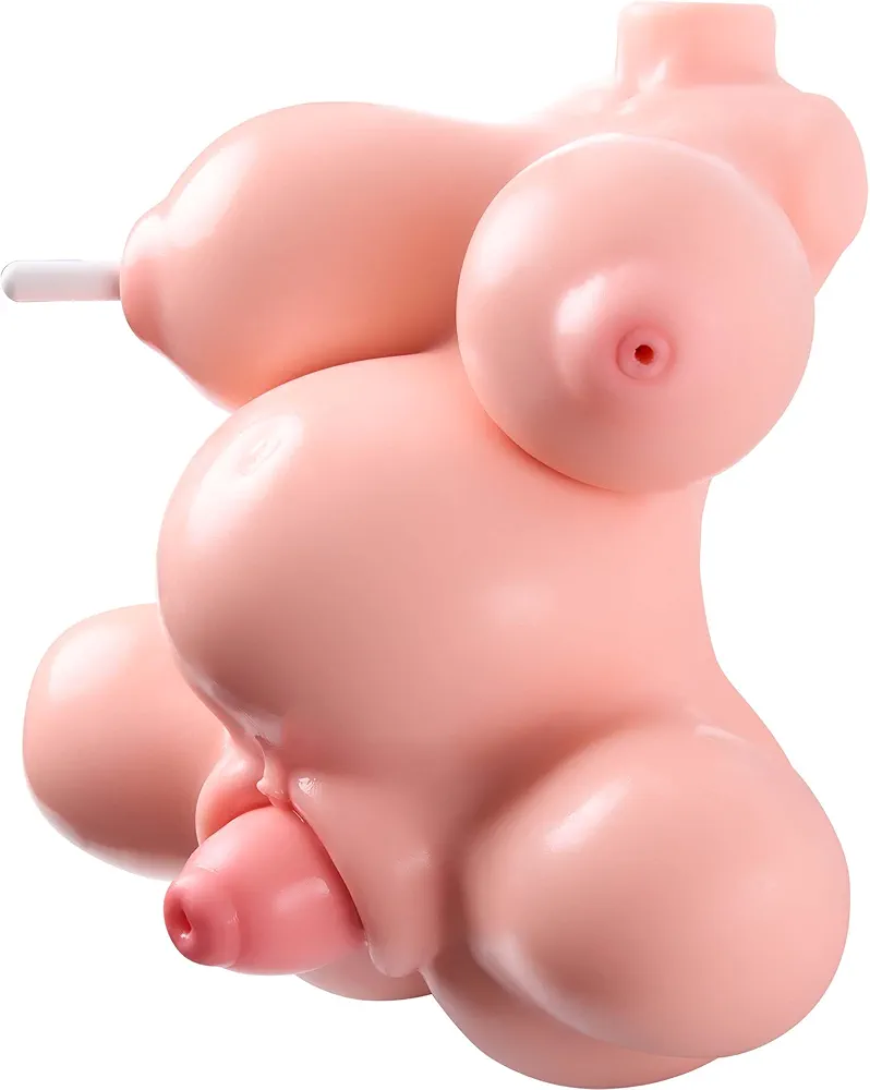 25LB Prolapse of Uterus Sex Dolls for Men Male Masturbator with 4 Holes Female Torso Lifelike Adult Toys with Vagina Anal Realistic Pocket Pussy Pregnant Woman Insertable Tits Sex Toys