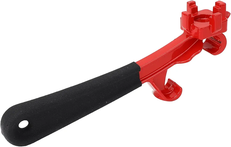 Bucket Opener Tool Can Opener, Drum Wrench, 5 Gallon Bucket Lid Opener Tool, Multifunction Metal Bucket Lid Opener for Home and Industry, Easy to Use