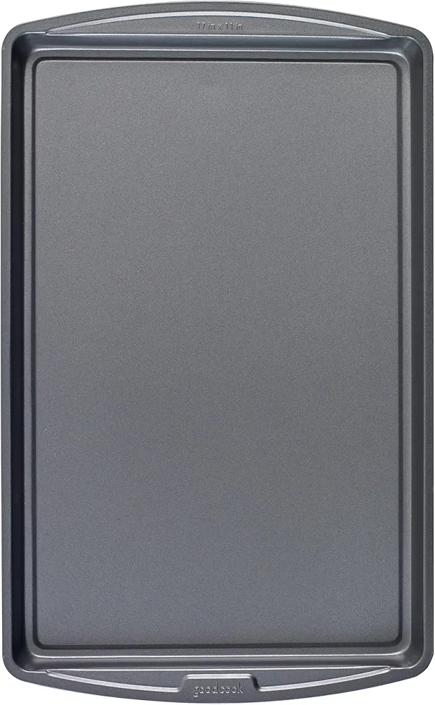 GoodCook Nonstick Steel Baking Sheet, 11" x 17", Gray