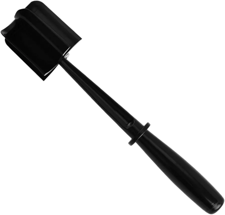 Luxshiny Meat Grinder Ground Meat Masher Hamburger Meat Chopper Beef Masher Meat Chopper Machine Meat Separator Tool Mince Masher Meat Mincer Grinder Ground Beef Chopper Tool Black Nylon
