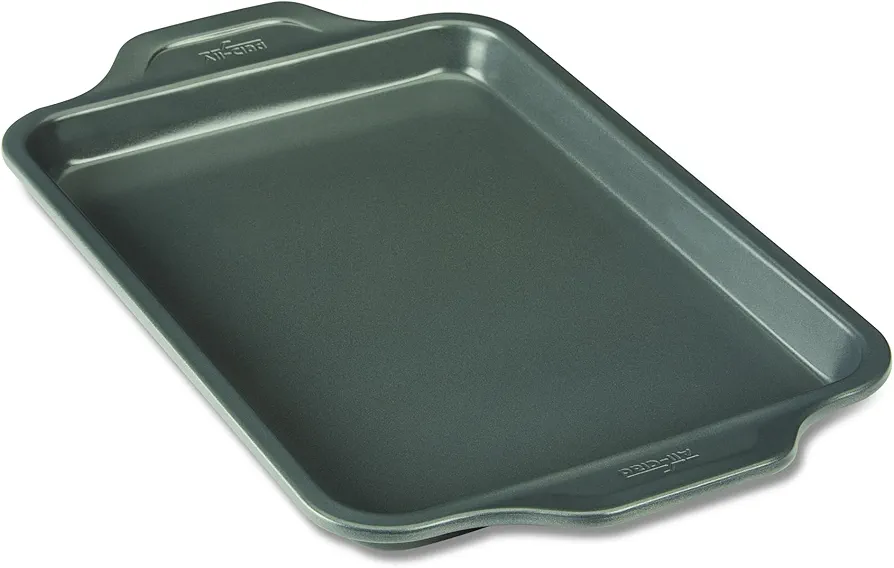 All-Clad Pro-Release Nonstick Bakeware Quarter Sheet Pan 13x9 Inch Oven Safe 450F Half Sheet, Cookie Sheet, Muffin Pan, Cooling & Baking Rack, Round Cake Pan, Loaf Pan, Baking Pan Grey