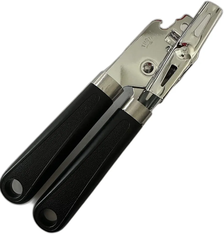 Can Opener - Classic Stainless Steel with Soft Grip Handle