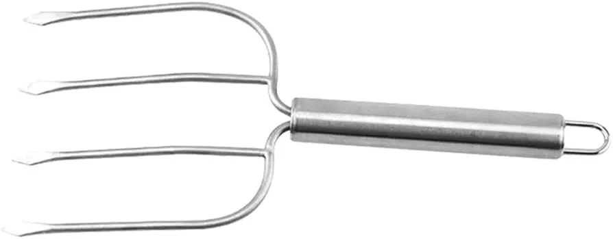 Barbecue Fork Bbq Cooking Forks Roasting Fork Toasting Forks Bbq Meat Fork Bbq Fork Grilled Fork Tool Fork for Bbq Food Holder for Bbq Meat Grilling Fork Chicken Grilled Fork