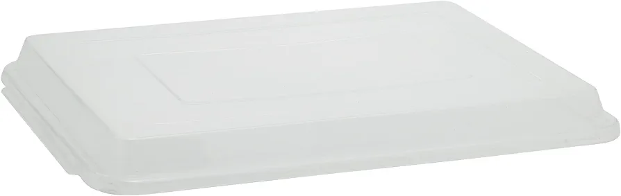 Winco Covers for Aluminum Sheet Pan, 13 by 18-Inch,Clear,Medium