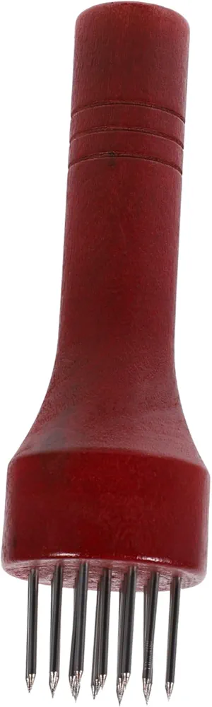 Meat Needle Meat Tenderizer with Spikes Kitchen Gadget Meat Hammer Meat Meat Softener Hammer Needle Tenderizer Beef Tenderloin Meat Mallet Meat Tenderizer Spikes Wooden