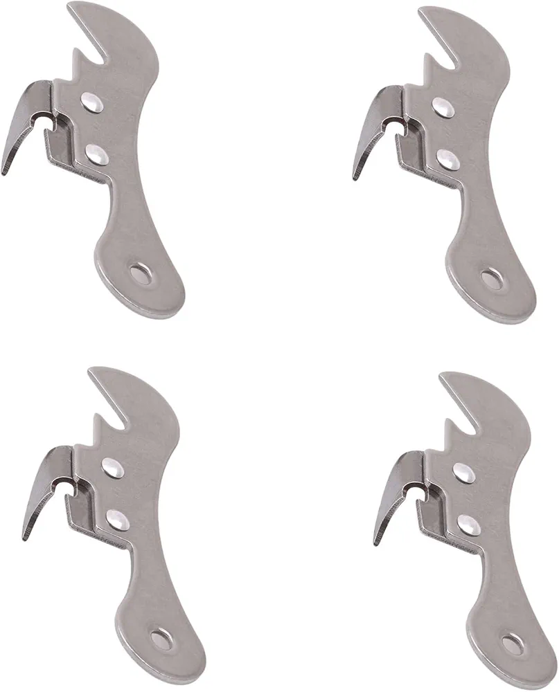 Bottle Opener 4Pcs Multifunction Can Opener Stainless Steel Safety Side Cut Manual Tin Jar Tin Opener Cans Kitchen Tool