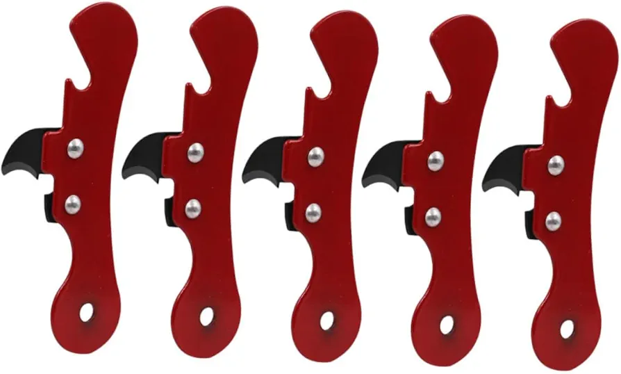 SHOWERORO 5pcs Parrot Can Opener Openers Electric Wine Opener Beer Bottle Opener Hand Can Opener Multifunction Bottle Opener Electric Can Opener Manual Can Opener Home Accessories Plastic