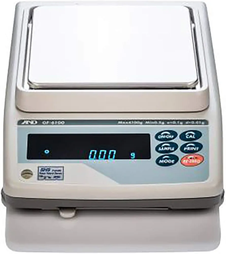 A & D WEIGHING - A&D Gf-2000N 2100 G X 0.01 G Ntep Precision Pharmacy Balance
