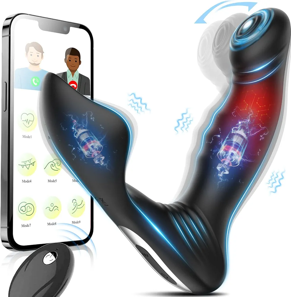 6.0 inches Special Silicone Massagers Kit with Water Resistant Play in Anywhere You Like (Black) for Man, Rechargeable Cordless Body Prostrate Massager with 9 Modes for Men Relax Massaging -bky4