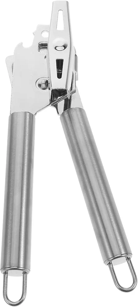 Can Opener Can Supplies Lid Opener Universal Jar Opener Wear Resistant Bottle Opener Multi-function Jar Opener Can Accessories Household Jar Opener Silver Stainless Steel
