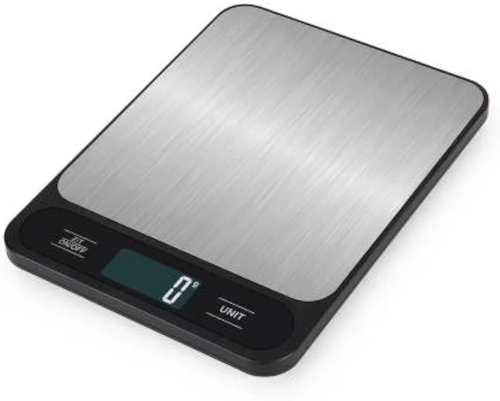 Digital Home Kitchen Weight Scale, silver&black