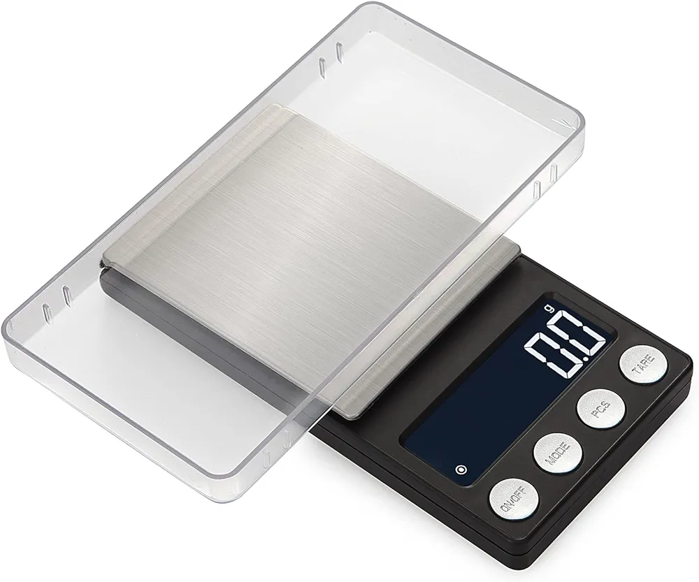 Pocket Scale 500gx0.01 gram Scale with Large Backlit LCD Kitchen Digital Scale for Food Ounces and Grams Small Mini Scales Travel Scale Espresso Scale Portable Food Scale