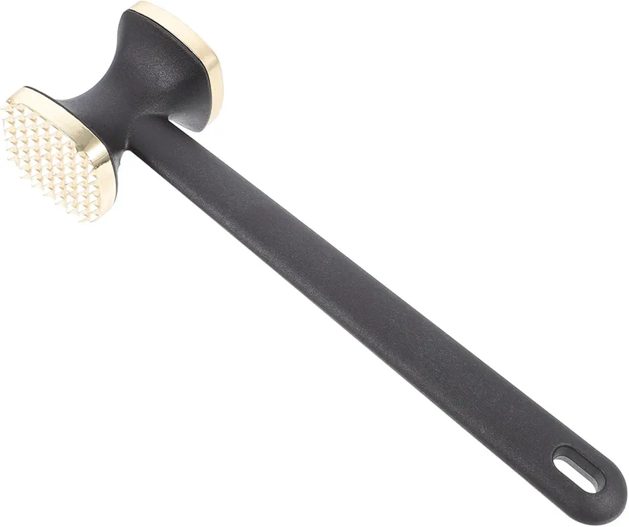 1pc Meat Loosening Hammer Chicken Tenders Beef Steak Tenderizer Tenderizing Hammer Beef Hammer Meat Mallet Meat Hammer Dual Sided Meat Hammer Cooking Baster Aluminum Alloy
