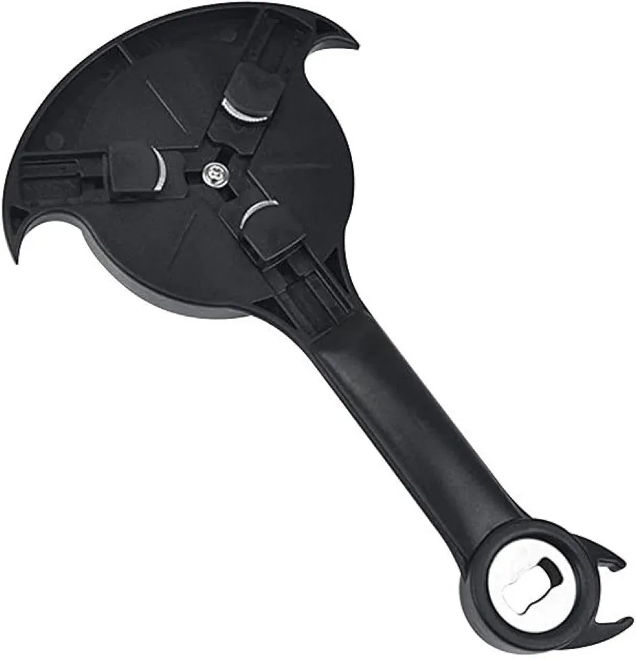 Multi-function can opener, capper, labor-saving cap opener, can driver, bottle opener