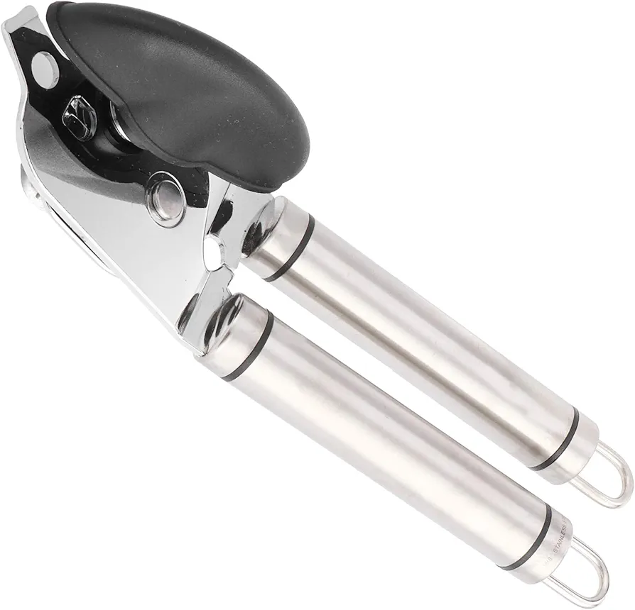 Classic Multifunction Can Opener Stainless Steel Manual Jar Beer Bottle Opener Kitchen Gadgets Anti-slip Hand Grip