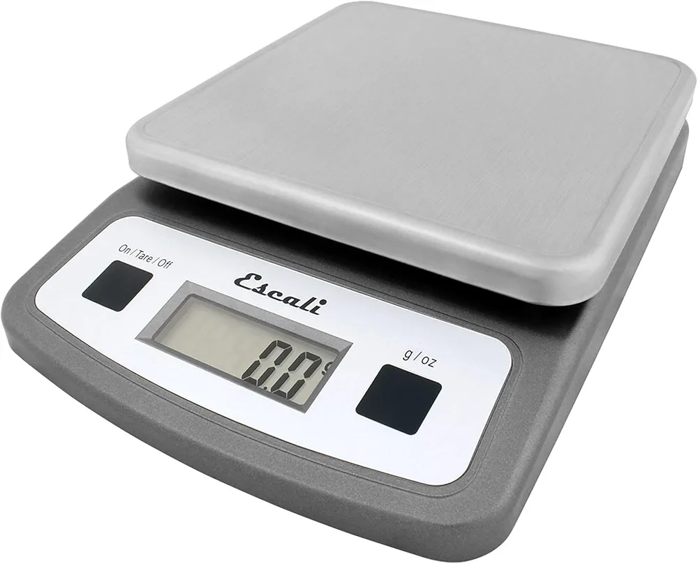 San Jamar SCDG2LP Low-Profile Digital Food/Kitchen Scale, 2lb Capacity