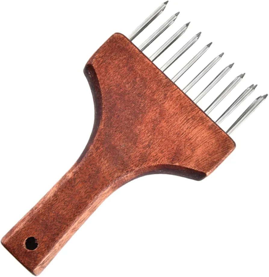 1pc Steak Needle Blade Meat Tenderizer Fish Tenderizer Cooking Tenderizer Chicken Tenders Pork Pounder Meat Tenderizer Tool Steak Pounder Pork Chicken Tenderizer Wooden
