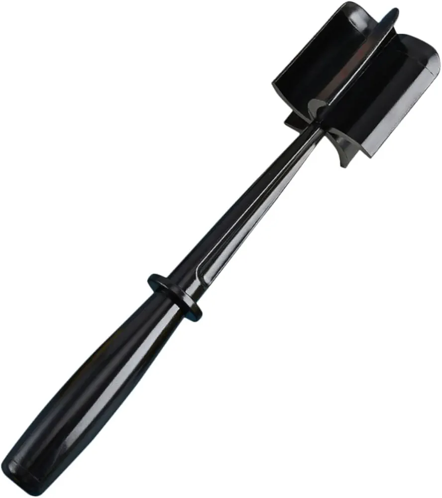 Meat Grinder Meat Separator Tool Meat Mincer Hand Tool Meat Masher Beef Masher Meat Mincer Grinder Mince Masher Hamburger Meat Chopper Ground Beef Hamburger Masher Nylon Black