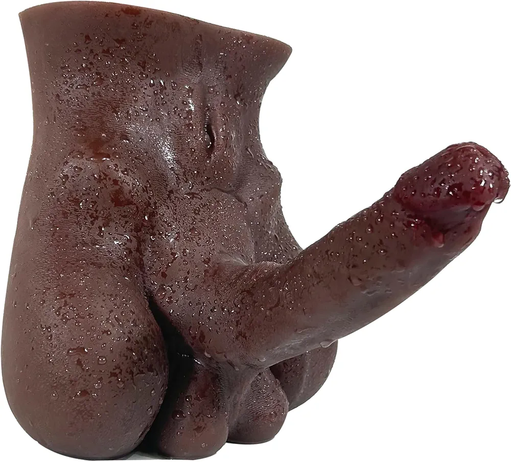 Dildo Torso Male Sex Doll for Women Masturbation, TPE Sexdoll Flexible Huge Penis, Female Masturbator Torso for Orgasm Sex Pleasure, Unisex Woman Adult Sex Toy for Solo Couple Threesome Gay LGBT