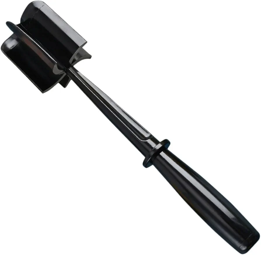 Meat Grinder Meat Maker Grinder Mince Masher Meat Chopper Machine Meat Mincer Hand Tool Ground Meat Chopper Meat Separator Tool Beef Masher Ground Beef Meat Masher Black Nylon