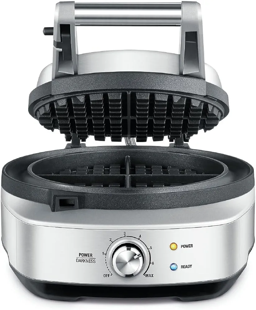 Breville BWM520XL Waffle Iron, 2.3, Silver