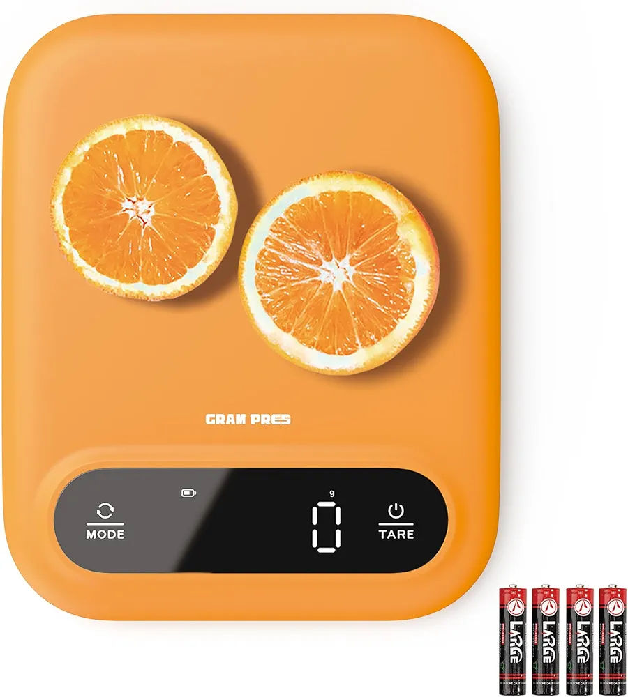 Digital Food Scale 11lb/0.01oz, Kitchen Scales Digital Weight Grams and Oz for Weight Loss, Baking and Cooking,LED Display