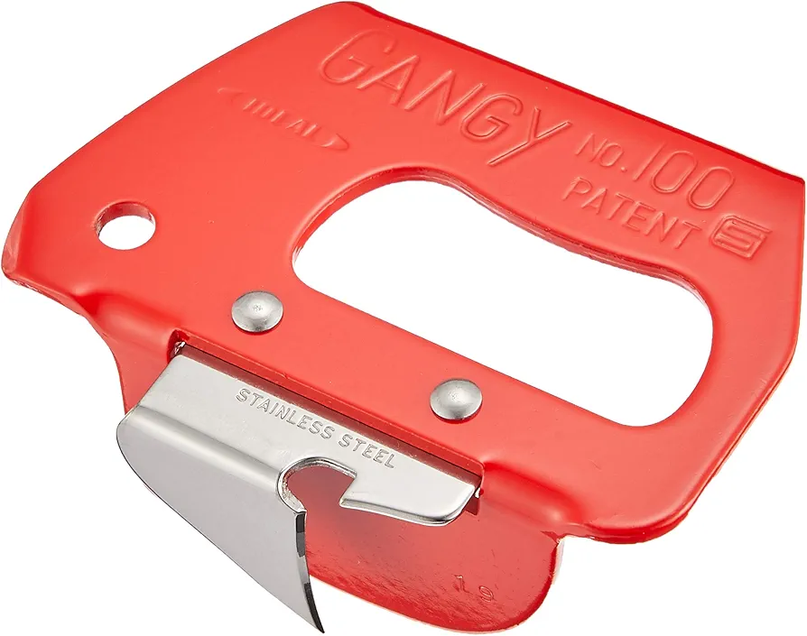 Shinkasha Gandhi Can Opener, 3.1 x 2.2 inches (80 x 55 mm), Small #100