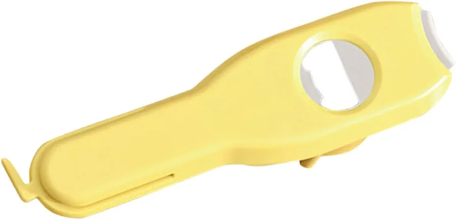 Cabilock Can Opener Things for Traveling Multi Kitchen Tool Multi-function Wine Opener Travel Accesories Bottle Opener Portable Lid Opener Wear-resistant Wine Opener Stainless Steel Yellow