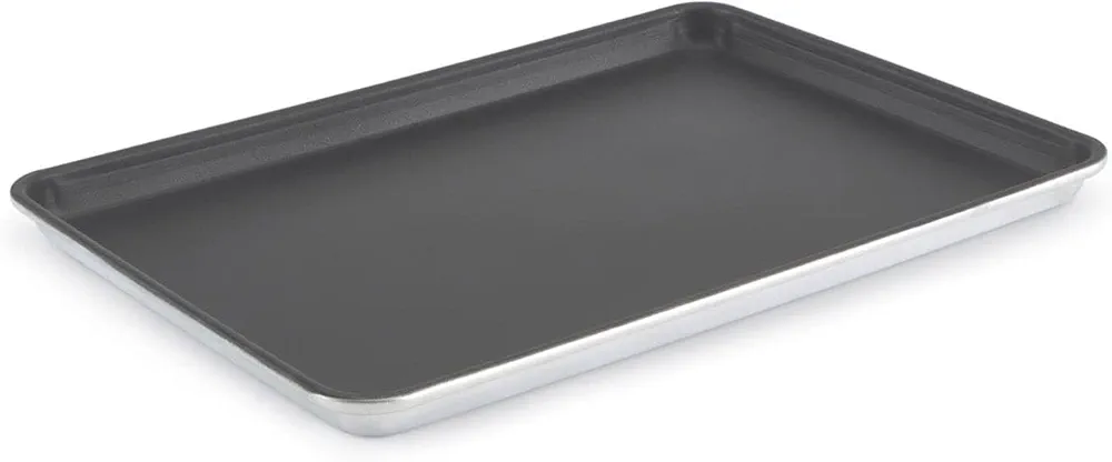 Vollrath 17-3/4" x 12-7/8" WearGuard Half-Size Non-Stick Sheet Pan