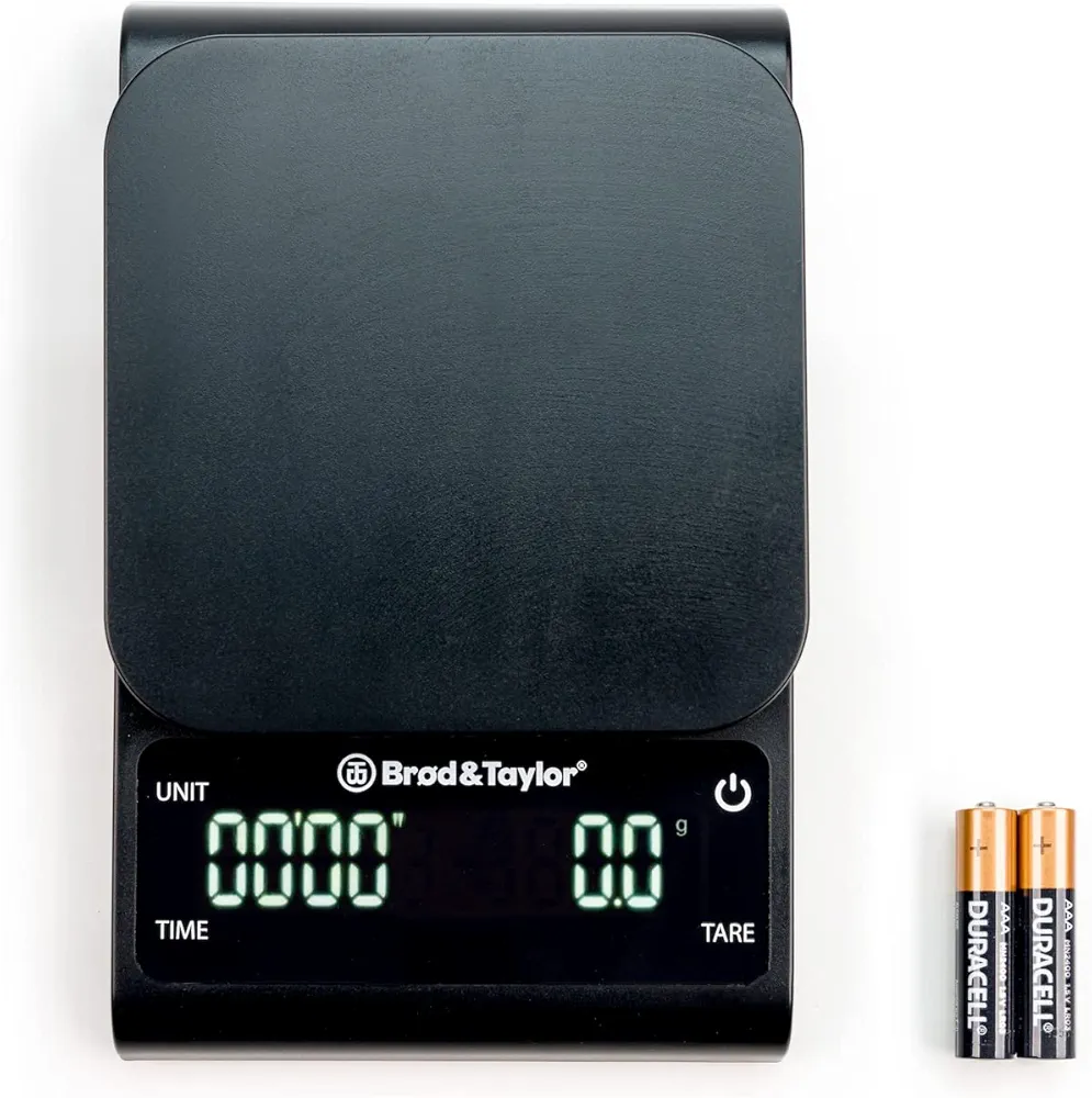 Brod & Taylor Precision Kitchen & Coffee Scale with Timer | (0.1g Precision)