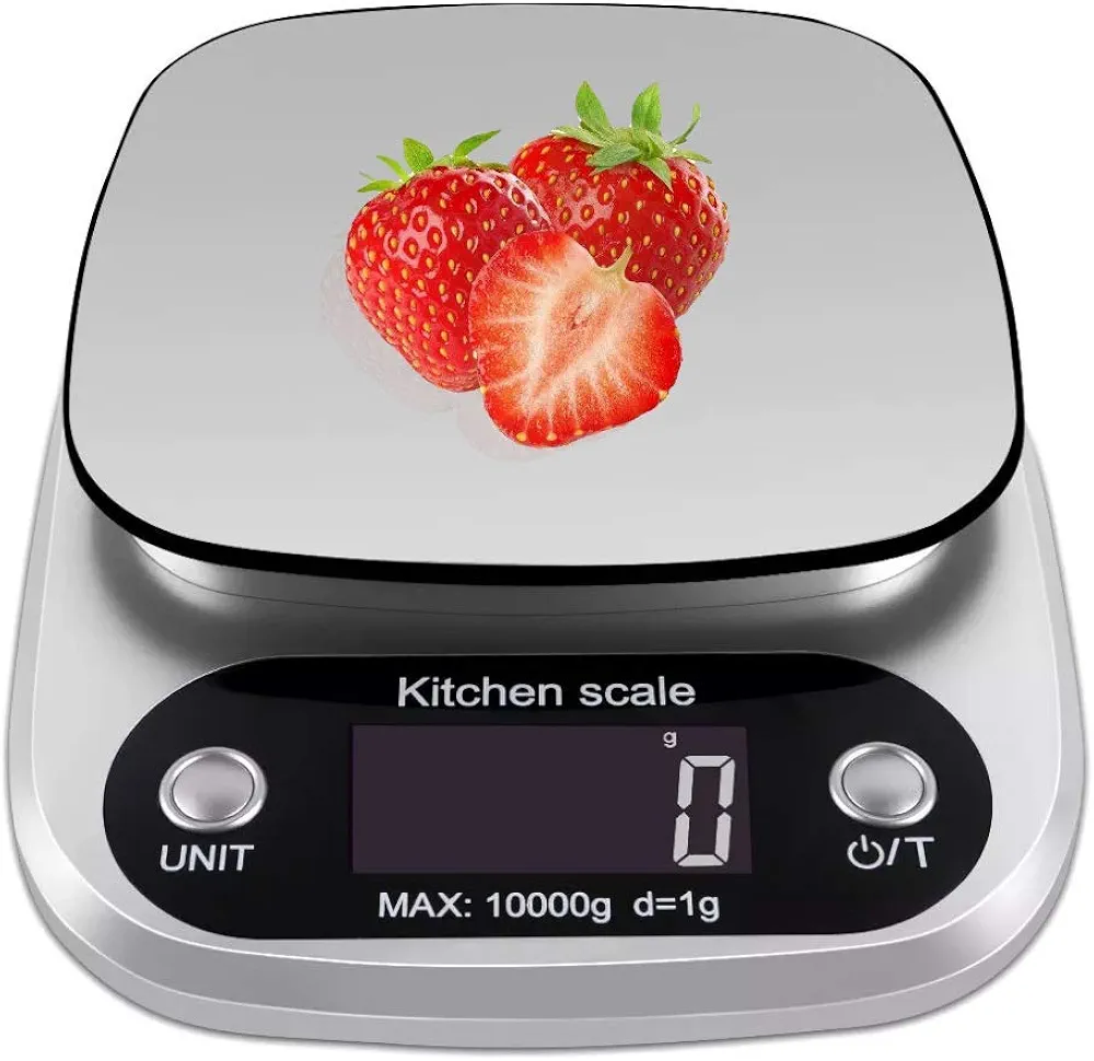 Food Scale 22lb Weight Grams, Digital Kitchen Scales and Ounces for Cooking, Baking