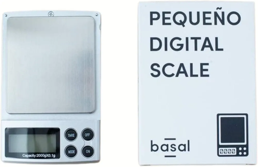 Pequeño Digital Scale for Coffee Grinding/Measuring/Brewing
